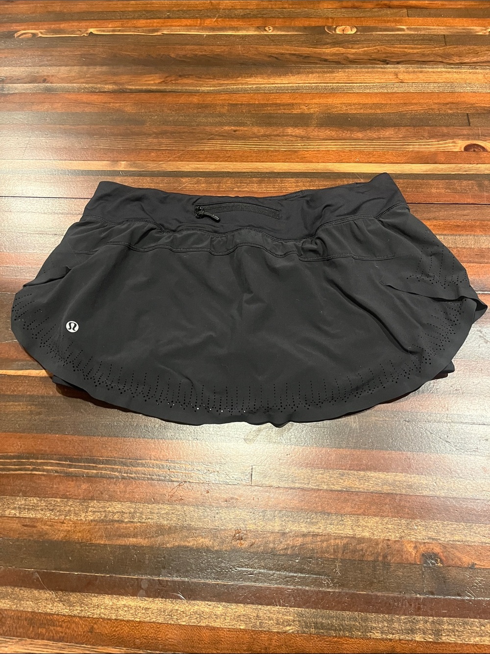 lululemon athletica Black Circle Skirt with Laser-Cut Hem 8
